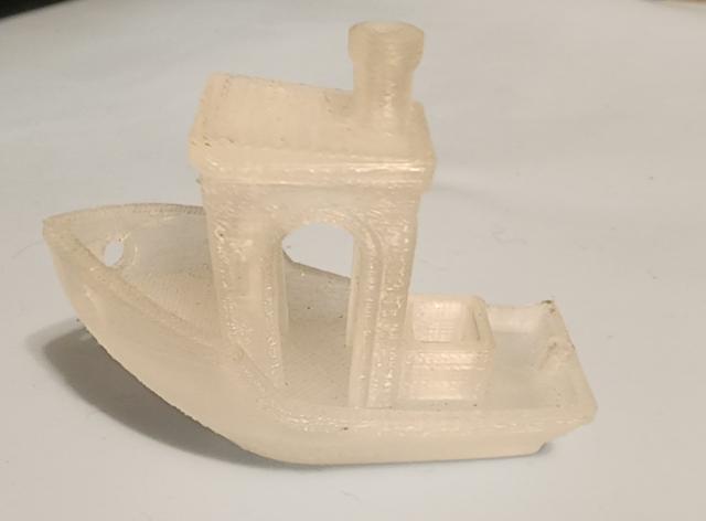 Image of a TPU Benchy