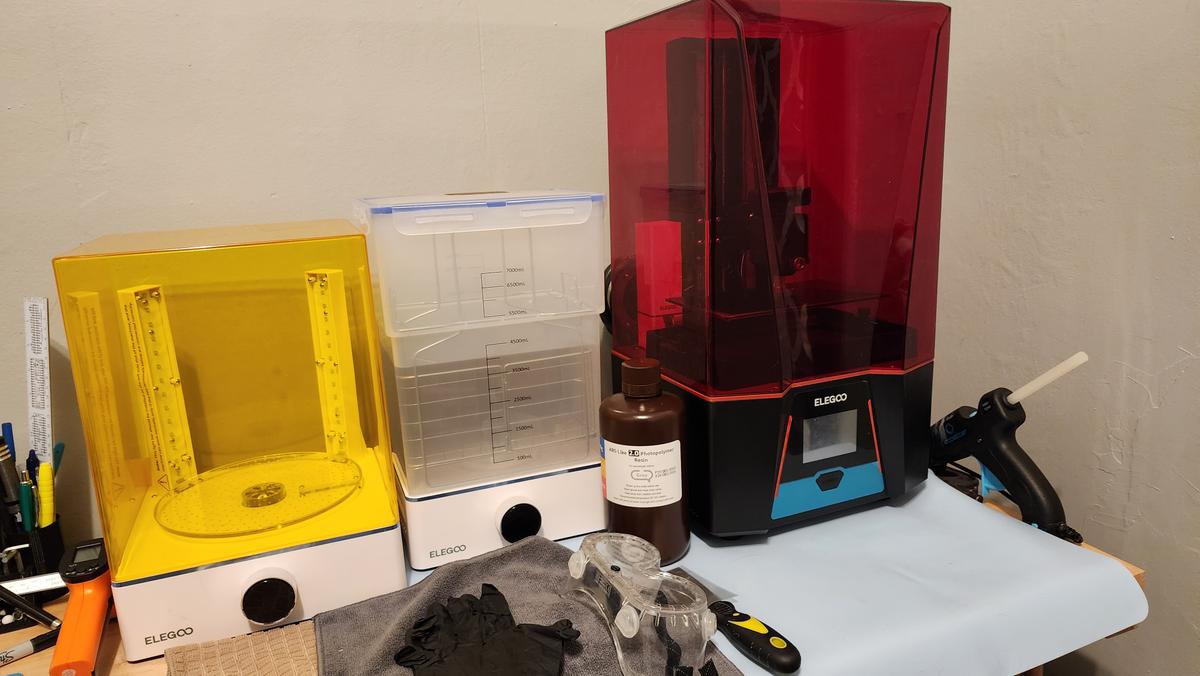 Image of a Resin Printer